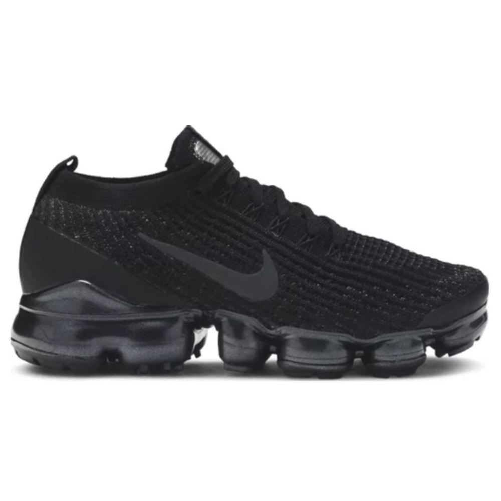 Wmns Air VaporMax Flyknit 3 'Triple Black' 7.5